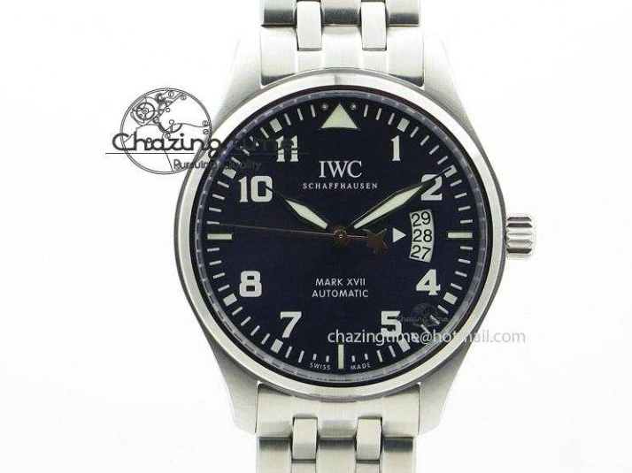 MIROTIME 0505 Durable Big Pilot IW329702 M+F 1:1 Best Edition Green Dial on Green Leather Strap MY 7006